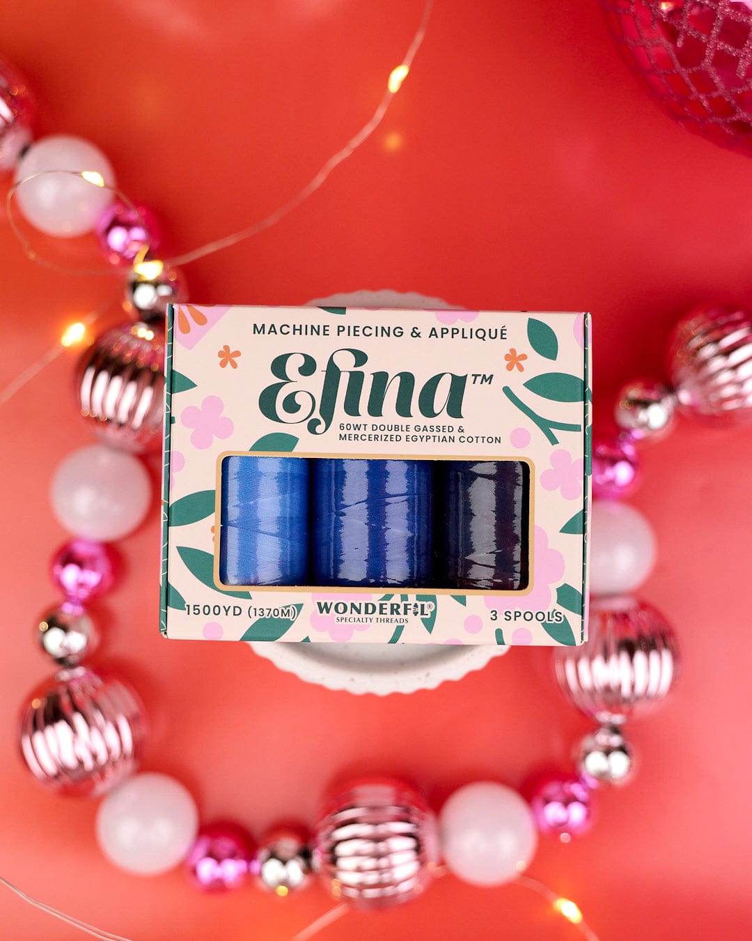 Wonderfil - Efina 3 Spool Set - Nautical