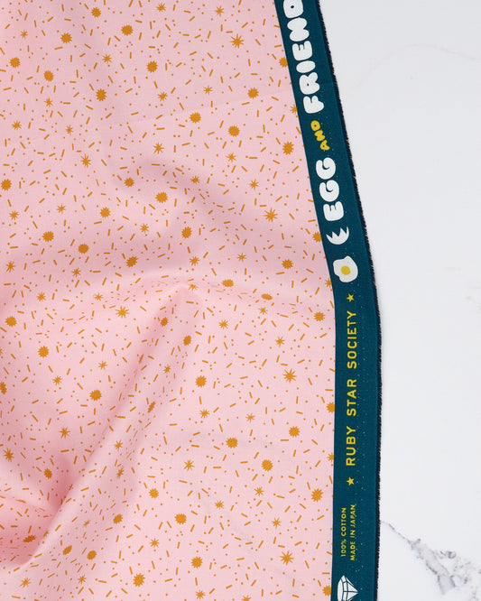 Sugar Rush in Candy Pink - Egg and Friends by Kimberly Kight - Half Yard Fabric (Preorder)