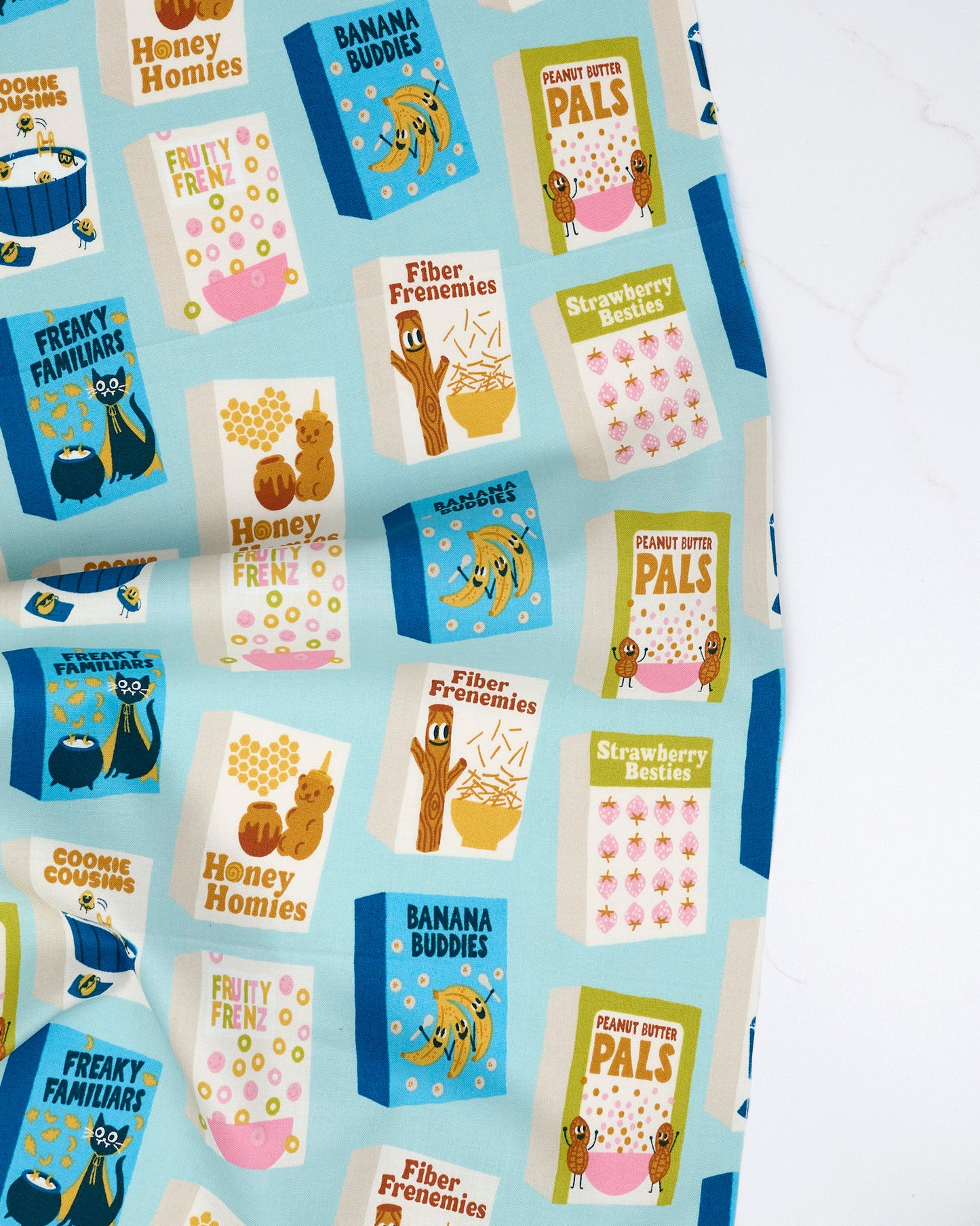 Part Of This Complete Breakfast in Polar - Egg and Friends by Kimberly Kight - Half Yard