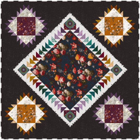 Enrapture Quilt Kit {Dark} - Enrapture by Giucy Giuce (Preorder)