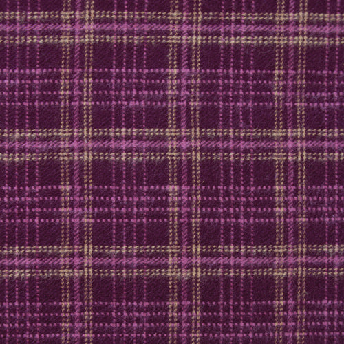 Crosshatch Plaid Merlot - Highlands Flannel - AGF Studio - Half Yard