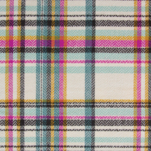 Sketch Plaid Tealberry - Highlands Flannel - AGF Studio - Half Yard