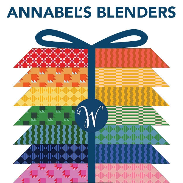 Annabel's BlendersFat Quarter Bundle, 40 Pieces - by Annabel Wrigley