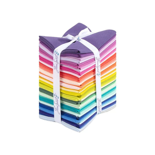 True Colors Solids - Fat Eighths Bundle of 44 pcs - Tula Pink