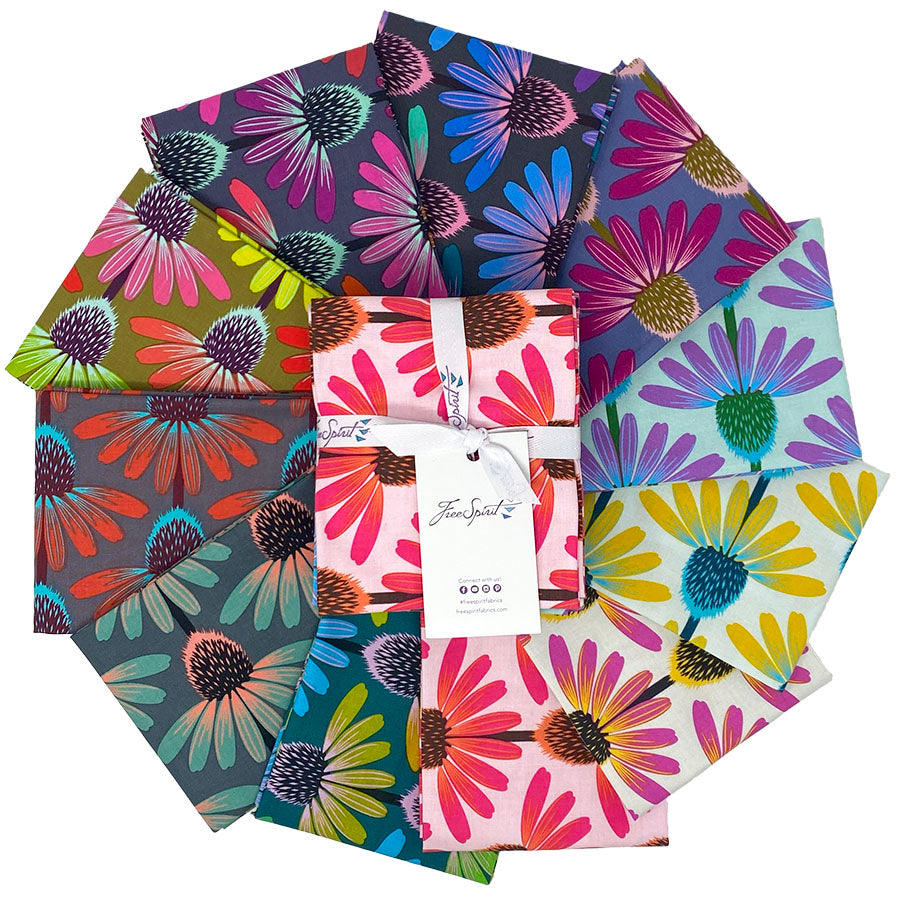 Anna Maria Parry - Echinacea 11 pc. Fat Quarter Bundle - Anna Maria for Free Spirit