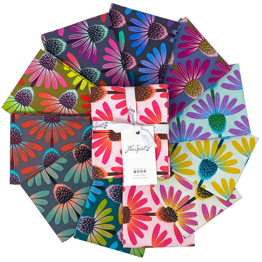 Anna Maria Parry - Echinacea 11 pc. Fat Quarter Bundle - Anna Maria for Free Spirit