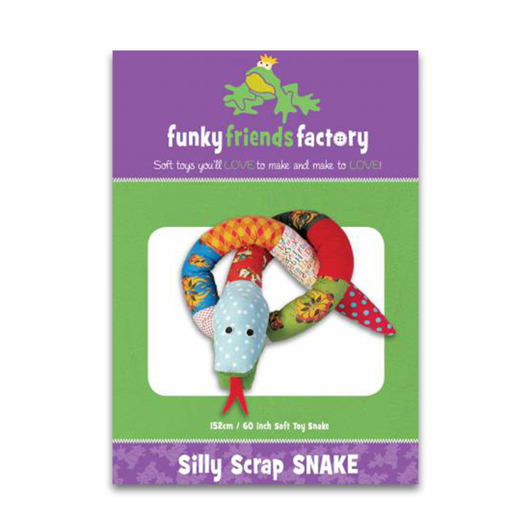 Silly Scrap Snake - Printed Pattern - Funky Friends Factory - FF4545