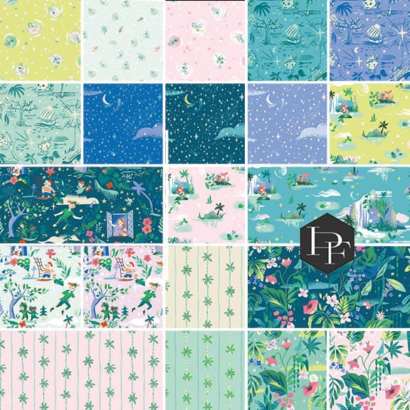 Forever Neverland - Fat Quarter Bundle of 21 pcs - Jill Howarth - Bundle