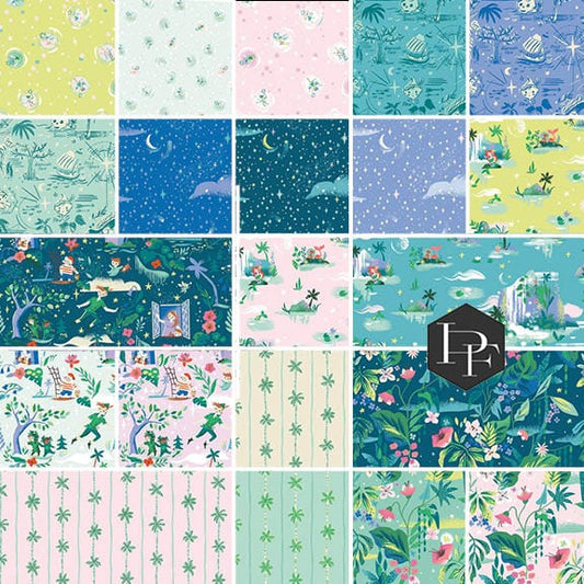 Forever Neverland - Fat Quarter Bundle of 21 pcs - Jill Howarth - Bundle
