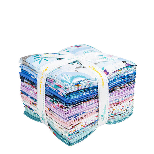Wishes Fat Quarter Bundle - Wishes by Jill Howarth - 21 pieces