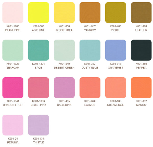 Rejoice Colorstory Fat Quarter Bundle by Then Came June, 20 pieces