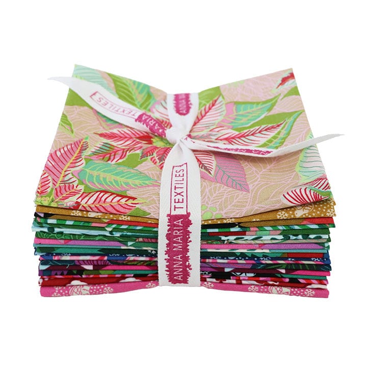 Cozy Christmas Fat Quarter Bundle by Anna Maria, 18 pieces (Preorder)