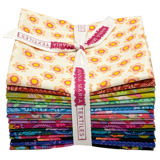Sunseekers Fat Quarter Bundle by Anna Maria, 18 pieces (Preorder)