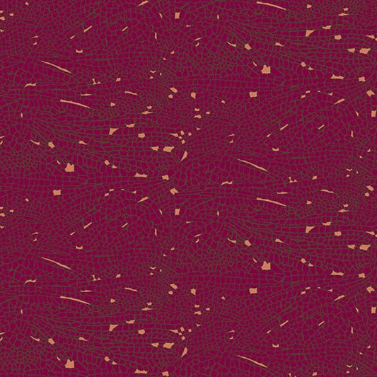 Cotton quilting fabric pattern called 'Devil's Arrow in Bill'. Part of the 'Fabrics from the Basement' fabric collection. Designed by Giucy Giuce for fabric company Andover Fabrics. SKU: A-458-P. 44-45 inch width.