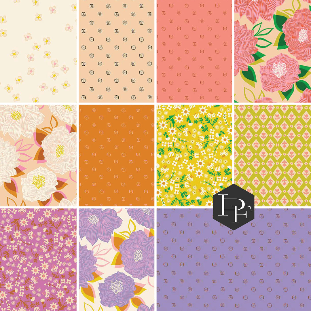 PREORDER - Favorite Flowers - Half Yard Bundle of 11 pcs - Ruby Star Society - FBHYRSS.FAVORITE