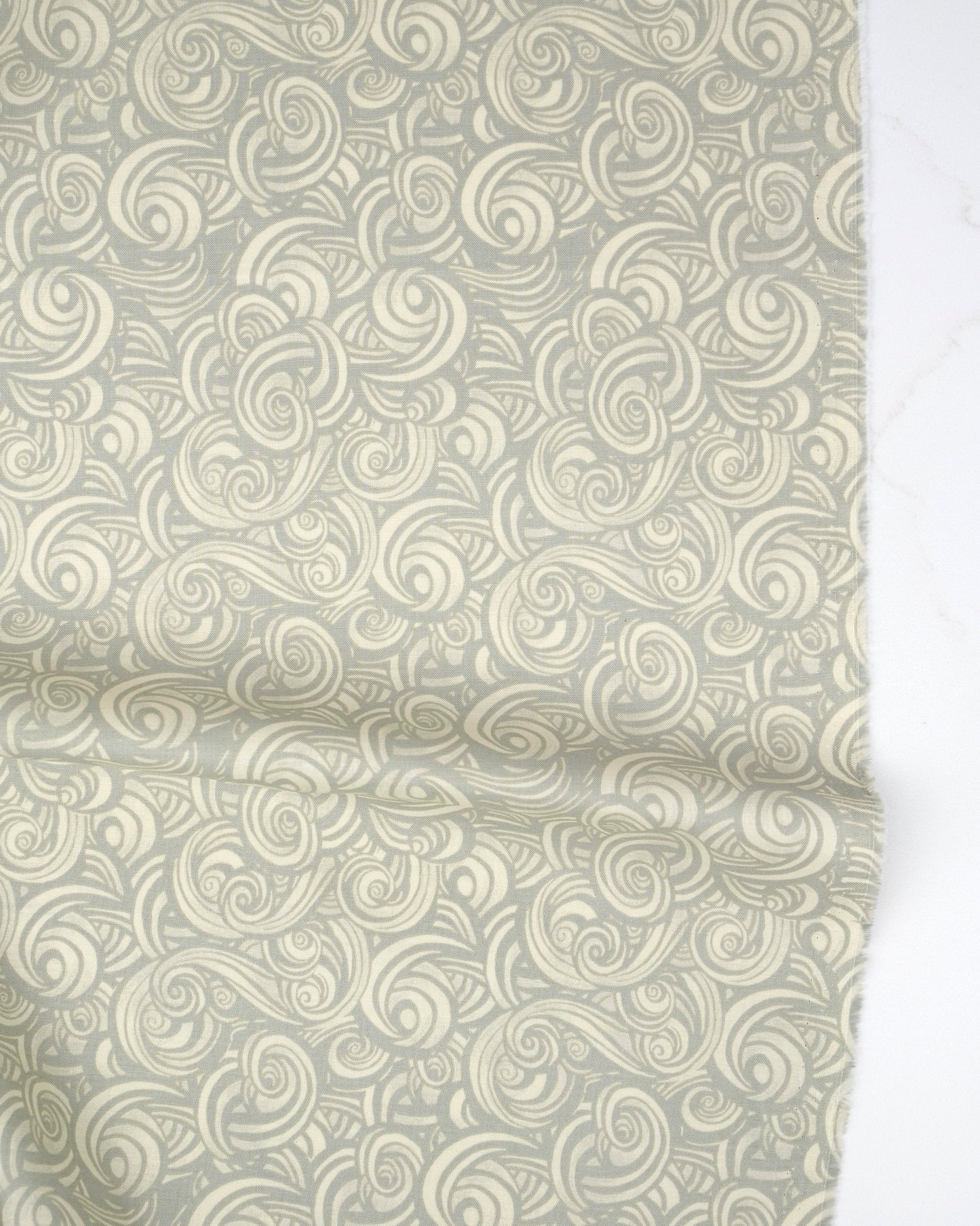 Smoke in Oyster - Fireglow by Sarah Watts - Half Yard Fabric (Preorder)