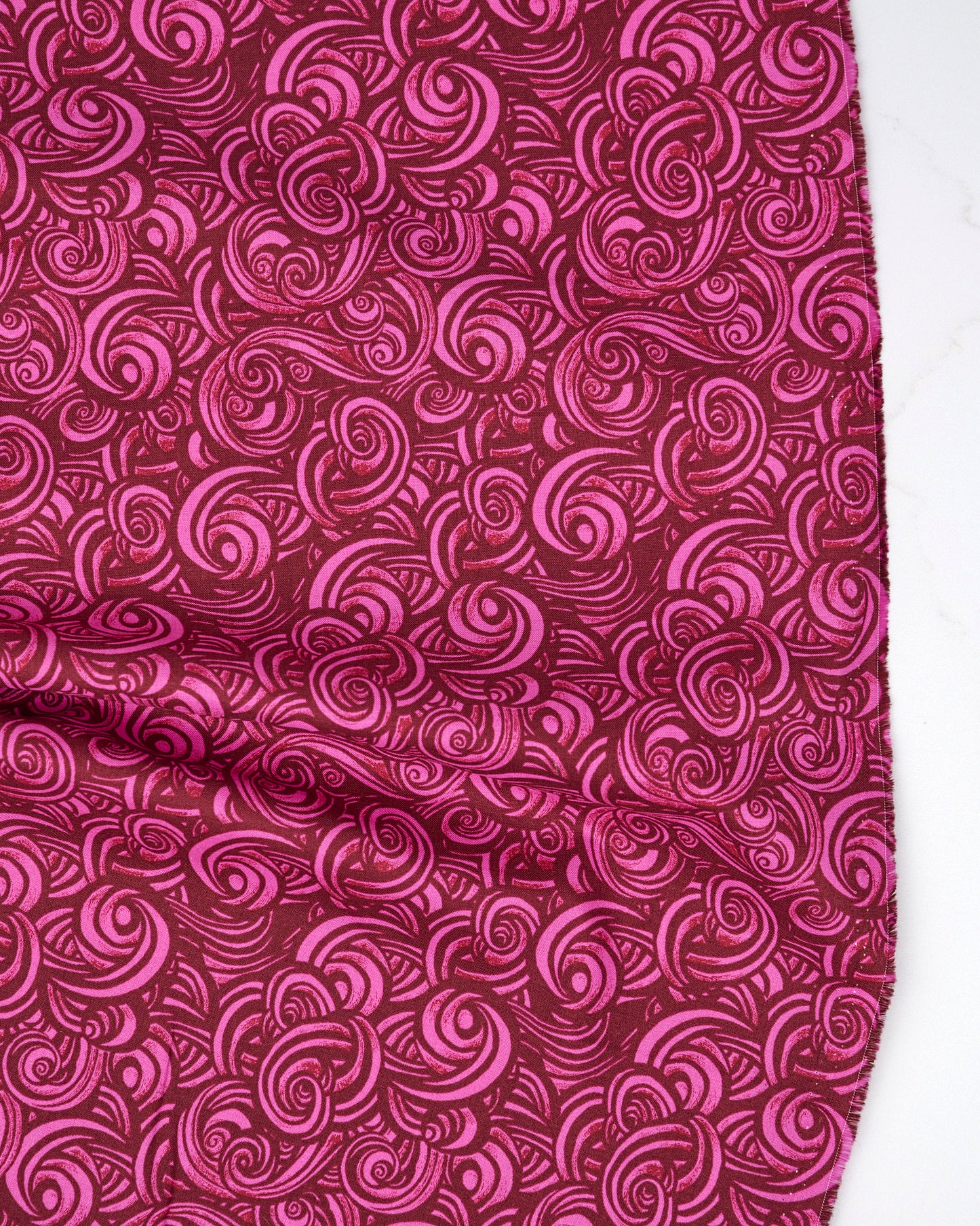 Smoke in Rose - Fireglow by Sarah Watts - Half Yard Fabric (Preorder)