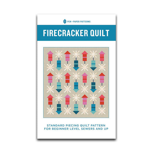 Firecracker - Printed Pattern - Pen + Paper Patterns - PPP 22