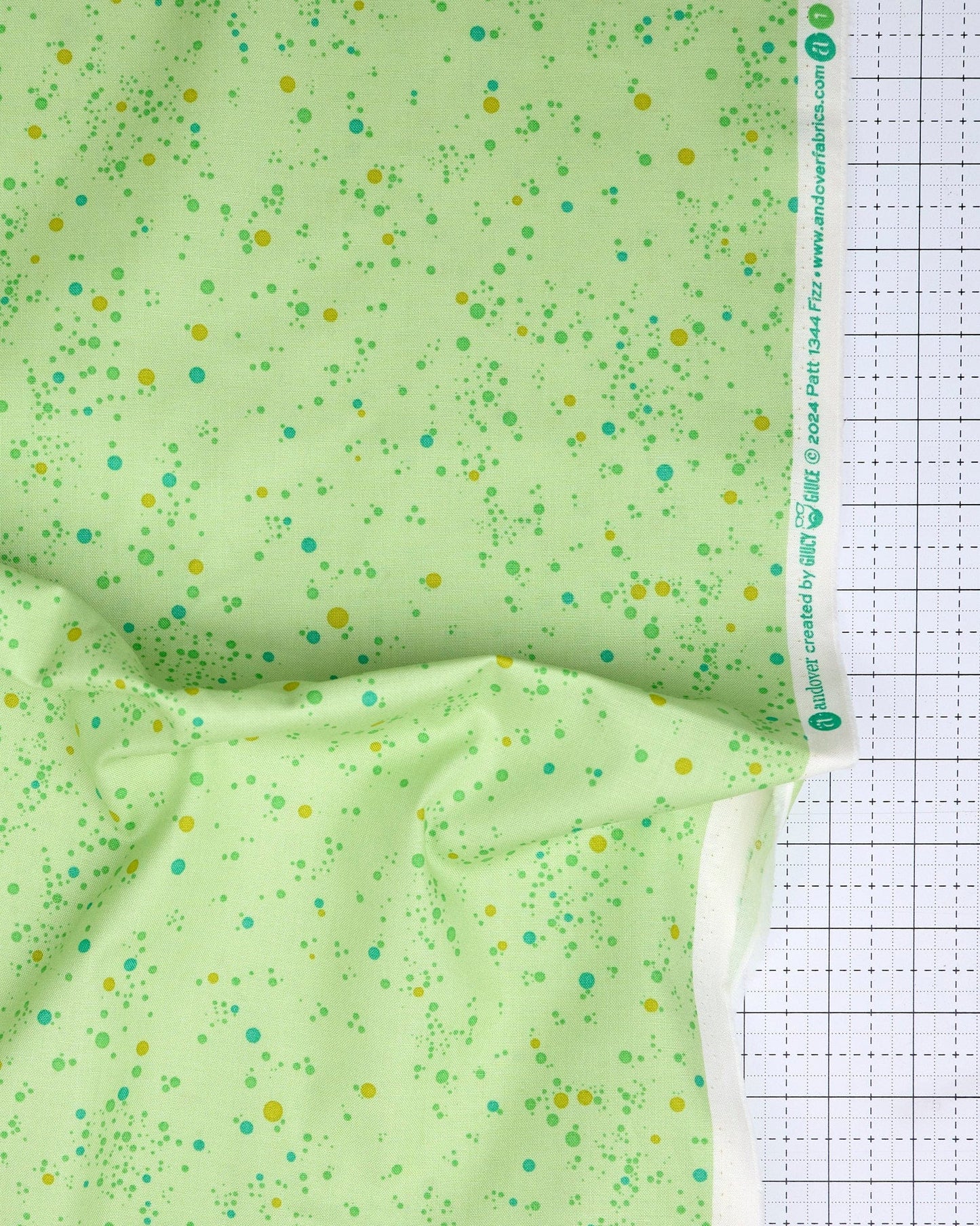 Fizz - Cucumber - Giucy Giuce - A-1344-G - Half Yard