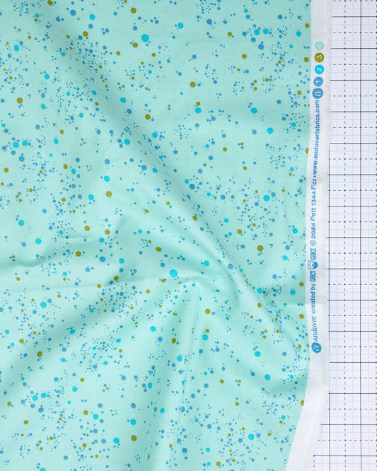 Fizz - Teal Fruit - Giucy Giuce - A-1344-T - Half Yard