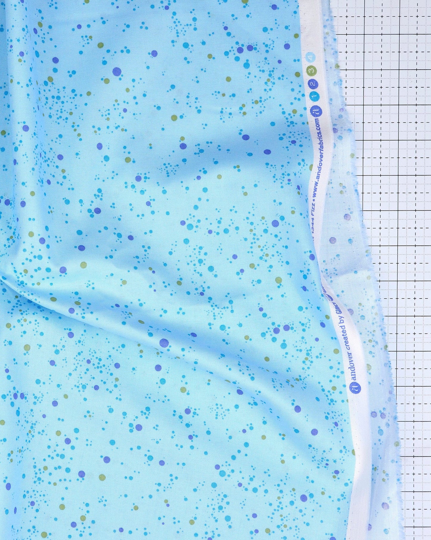 Fizz - Blueberry - Giucy Giuce - A-1344-B - Half Yard