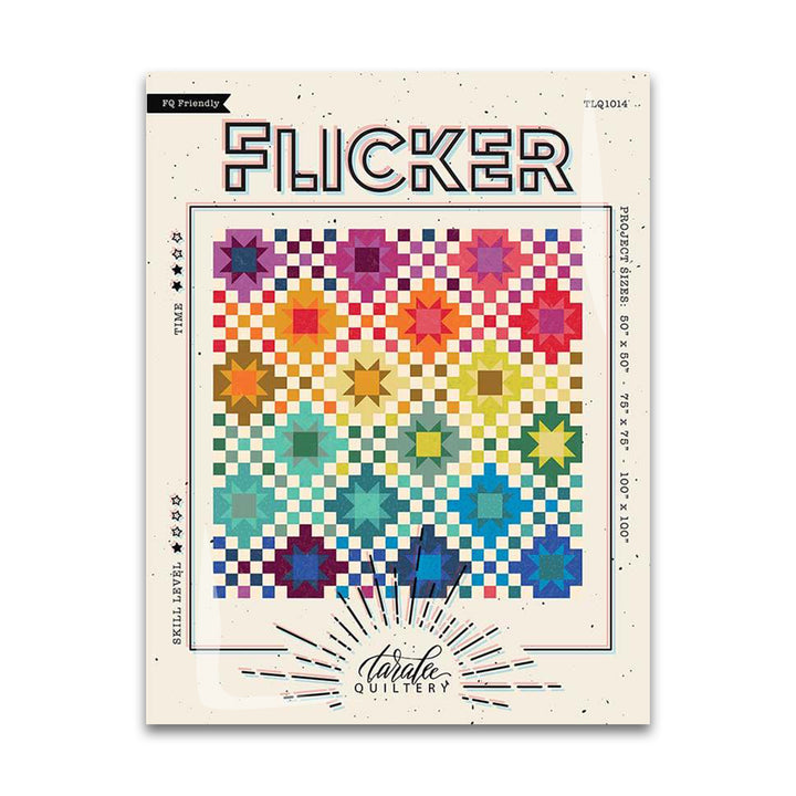 Flicker - Quilt Pattern - Taralee Quiltery - Paper Pattern