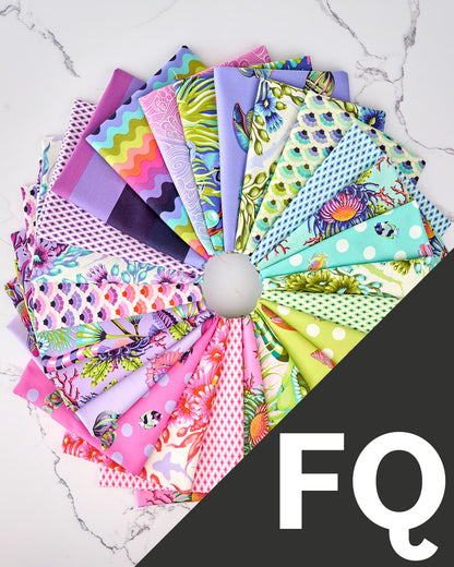 Floral Reef Fat Quarter Bundle, by Tula Pink