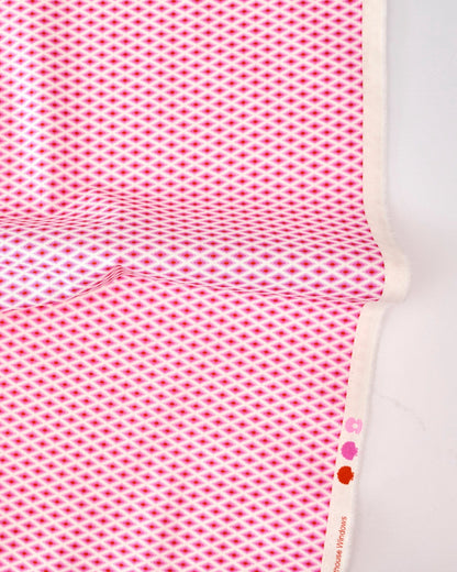 Lighthouse Windows in Delphine quilting fabric, part of the Floral Reef fabric collection by Tula Pink (SKU: PWTP273.DELPHINE)