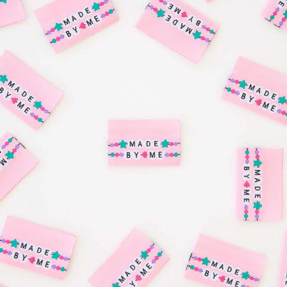 Sarah Hearts - Made By Me Friendship Bracelets - Sewing Woven Clothing Label Tags - LP197