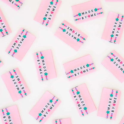 Sarah Hearts - Made By Me Friendship Bracelets - Sewing Woven Clothing Label Tags - LP197