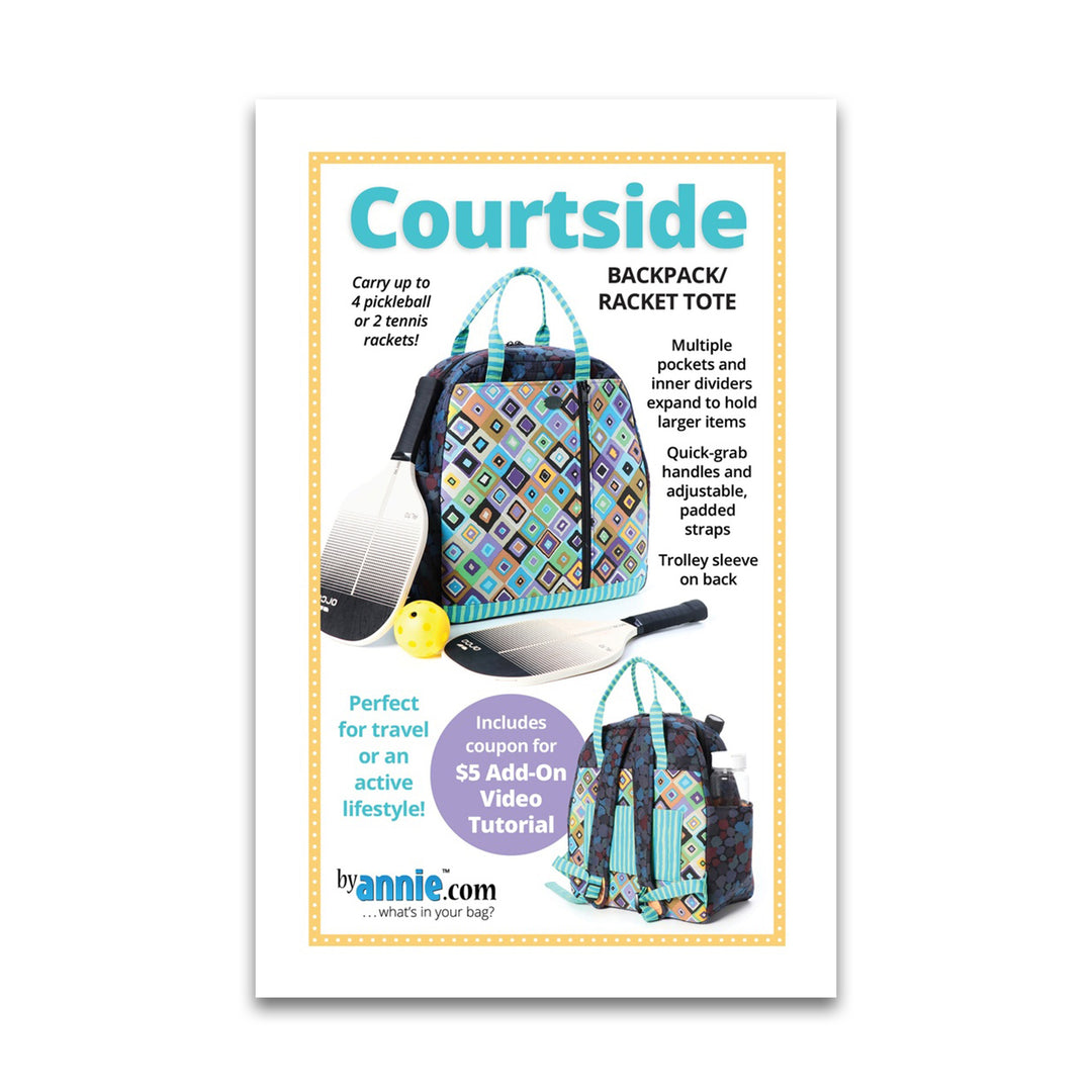 Courtside - Pattern by By Annie - Paper Pattern - PBA303
