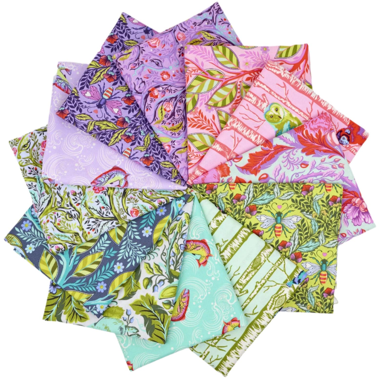 Full Moon Forest II Fabric Bundle by Tula Pink