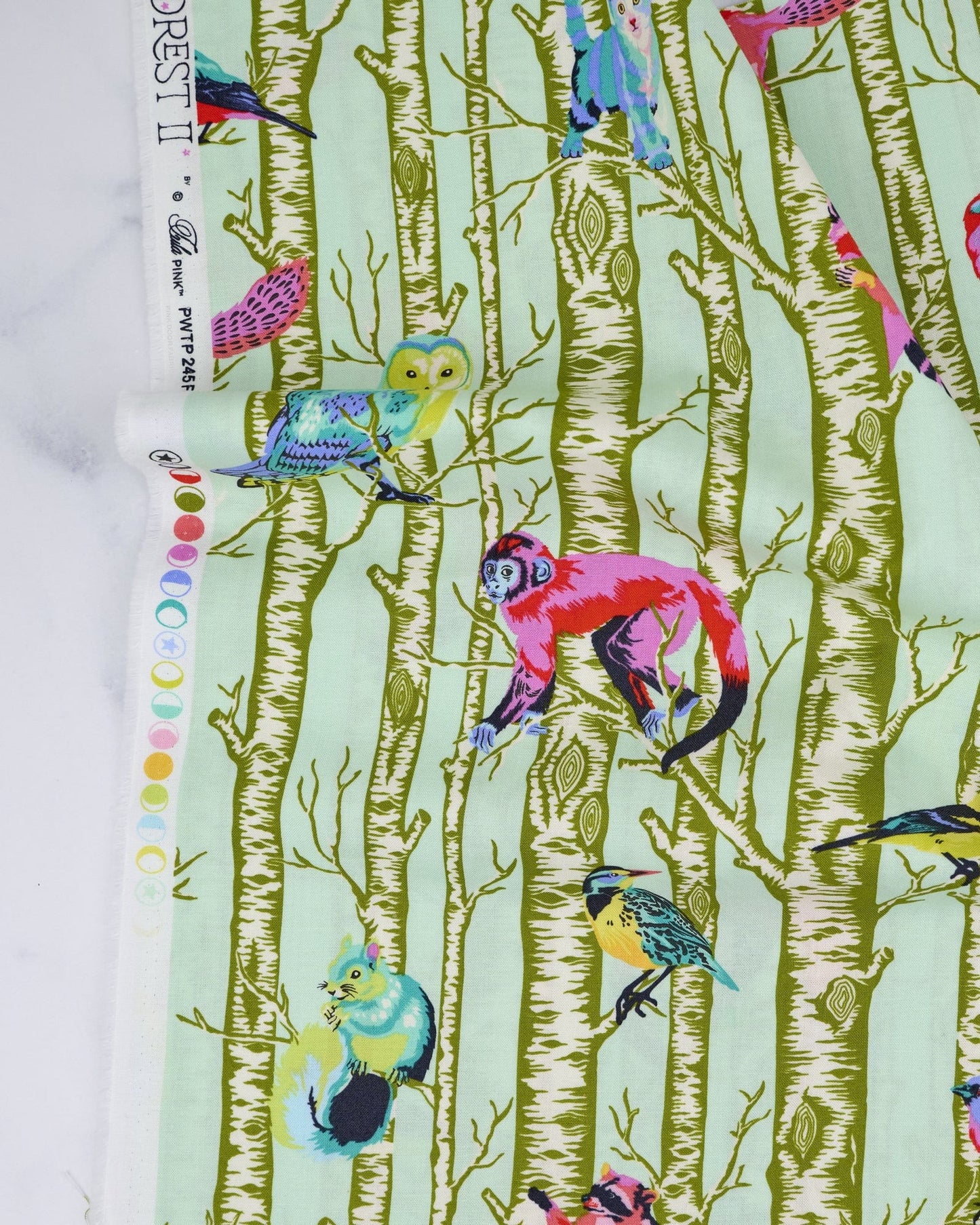 Full Moon Forest II - Family Tree in Enchanted - Tula Pink - PWTP245.ENCHANTED - Quilting Fabric
