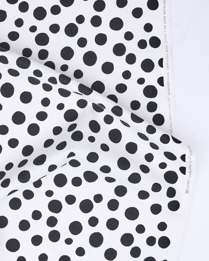 Big Dot in Champagne - Funny Valentine by Lizzy House - Half Yard Fabric