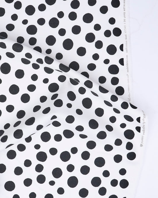 Big Dot in Champagne - Funny Valentine by Lizzy House - Half Yard Fabric