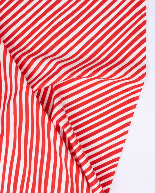 Stripes in Love - Funny Valentine by Lizzy House - Half Yard Fabric