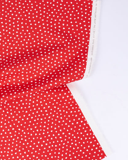 Tiny Hearts in Love - Funny Valentine by Lizzy House - Half Yard Fabric