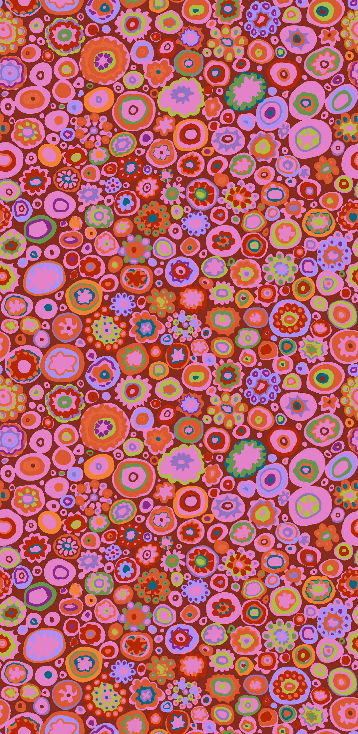 Paperweight in Paprika - Kaffe Fassett Cotton Lawn Collection