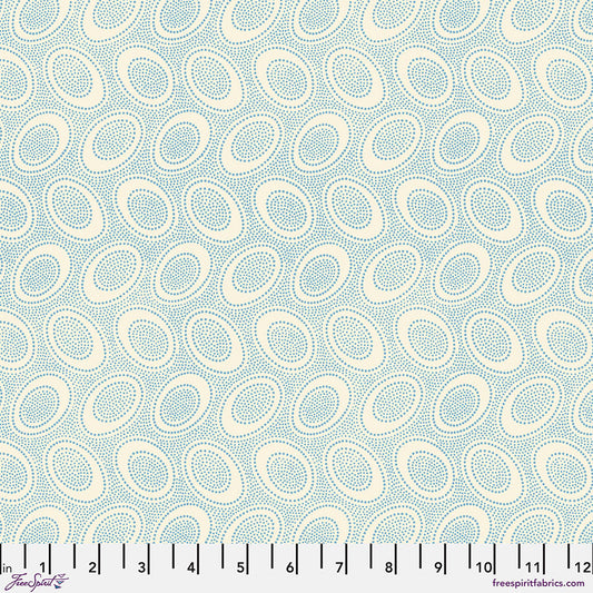 Aboriginal Dot in Cream quilting fabric, part of the Kaffe Fassett Collective Classics fabric collection by Kaffe Fassett (SKU: GP71.CREA)