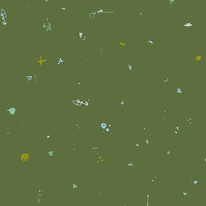 Motley - Motley in Kermit - A-880-G - Half Yard