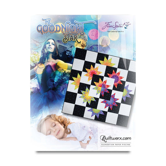 The Goodnight Star Pattern - Quiltworx - JNQ00272P2-WS - Printed Pattern