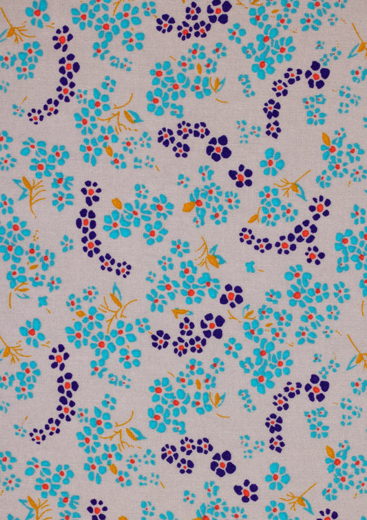 Hanako Gray quilting fabric by Petit Pan