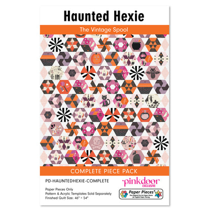 Haunted Hexie - Complete Paper Pieces Set - PD-HAUNTEDHEXIE-COMPLETE