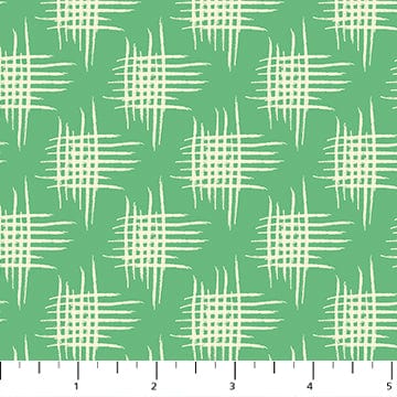 Heather Bailey's Pop Sugar quilting fabric in green. SKU 92062-60.