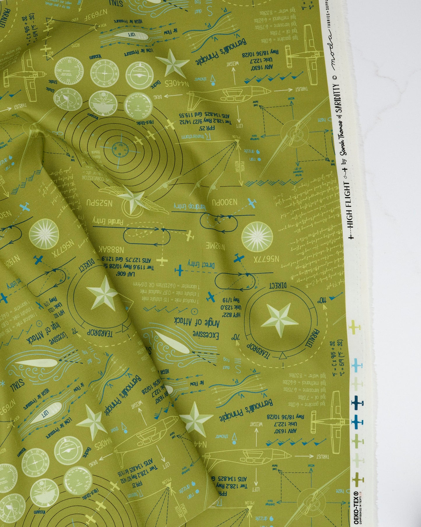 High Flight - Ground School - Sariditty - 45061 13 - Half Yard