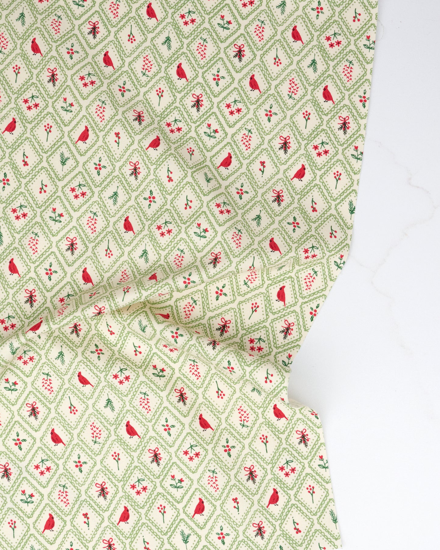 Christmas Charm in Mistletoe - Holiday Cheer by Stacy Iest Hsu - Half Yard Fabric (Preorder)