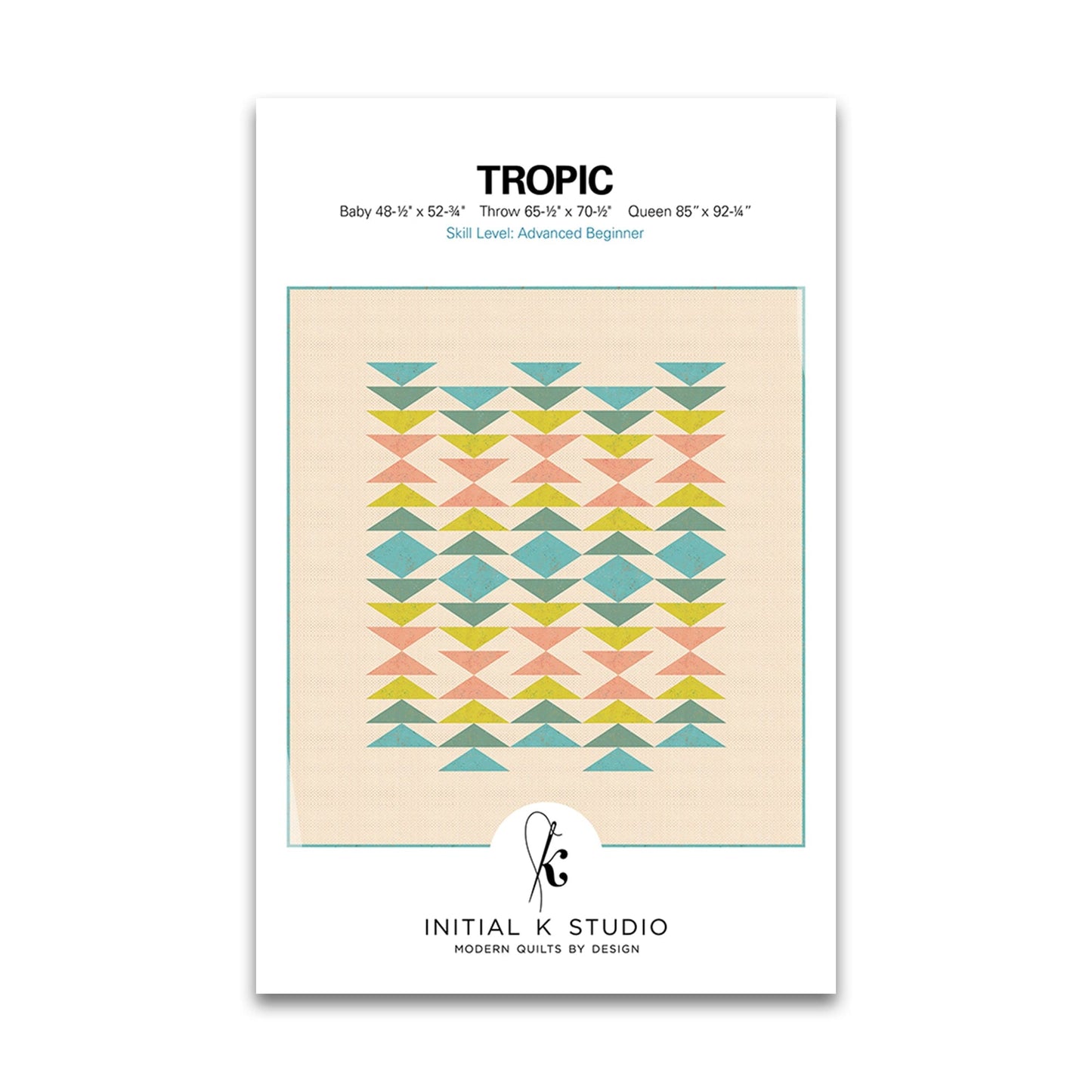 Tropic - Pattern by Initial K Studio - Paper Pattern - IKS 1021