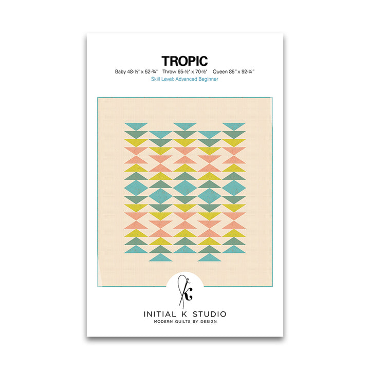 Tropic - Pattern by Initial K Studio - Paper Pattern - IKS 1021