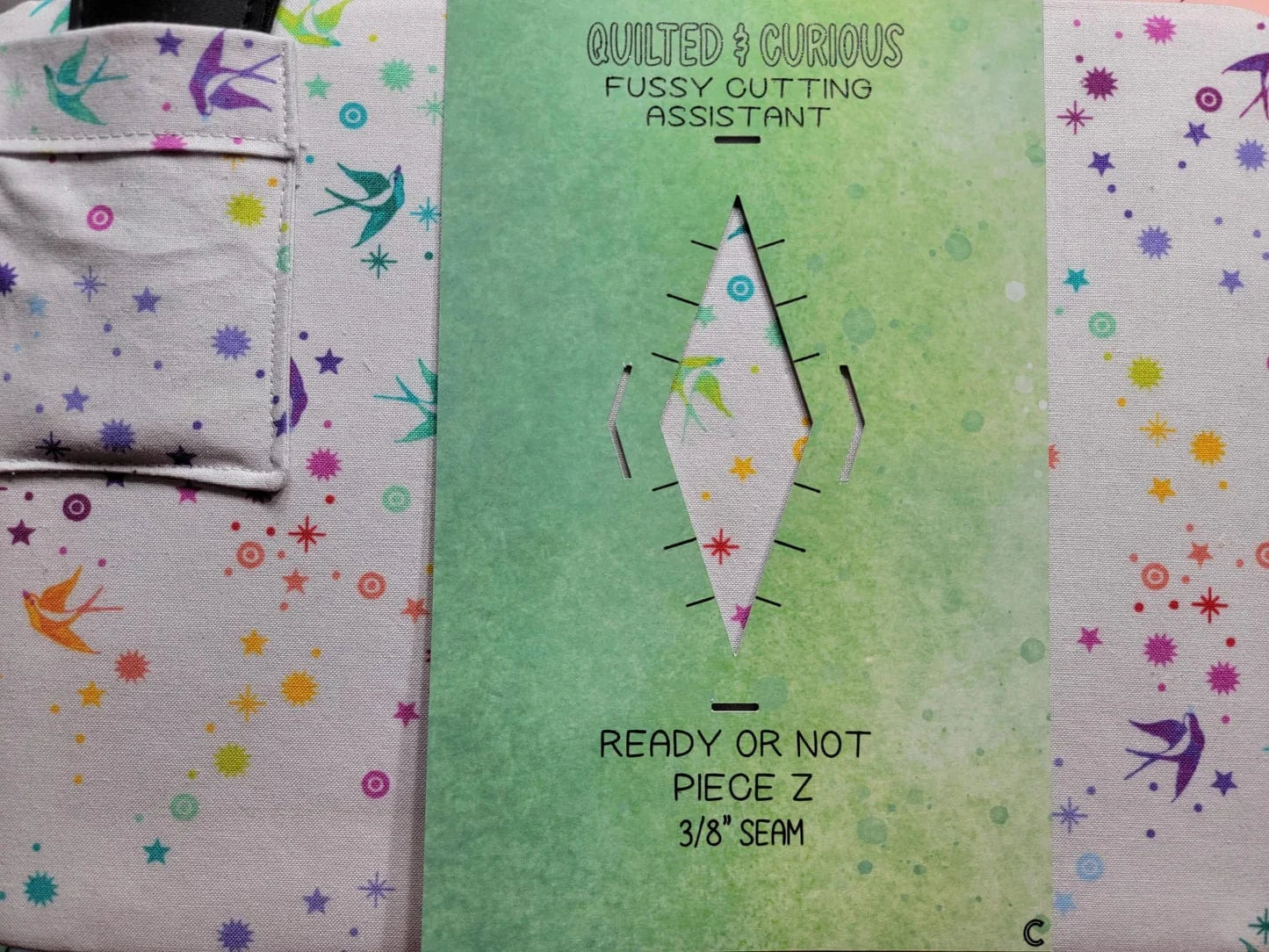 Fussy Cutting Assistant - Quilted & Curious