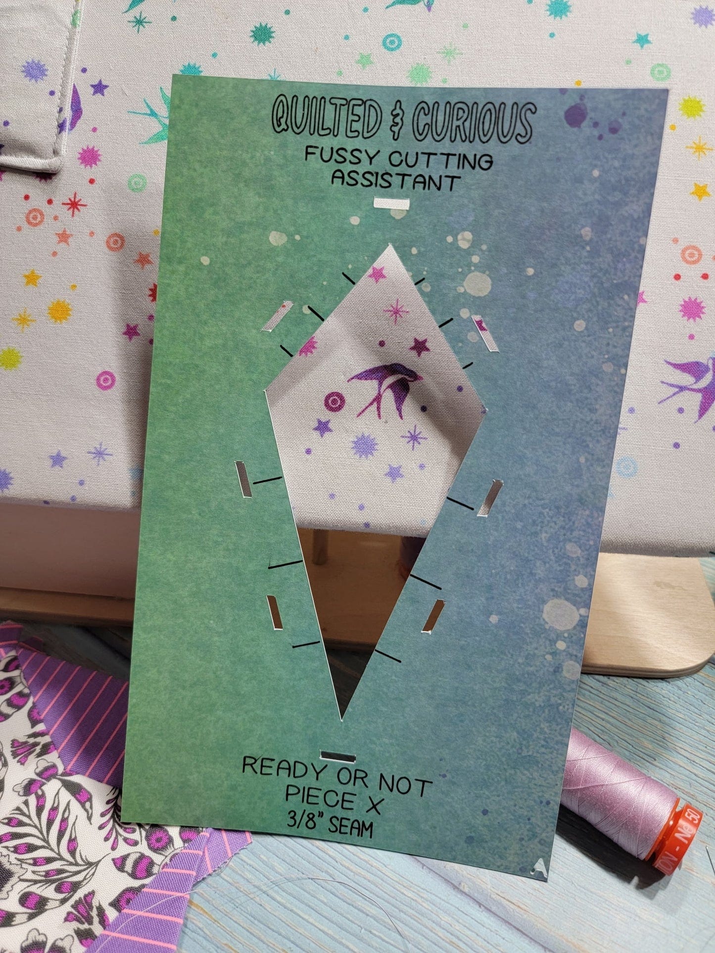 Fussy Cutting Assistant - Quilted & Curious